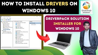 how to install drivers on windows 10  driver pack installer for windows 10  Imran Arif Tech [upl. by Ysabel]