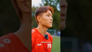 Gehalt in 1 Liga Südkorea 😳 findthepro diyarac fußball sport bayerleverkusen [upl. by Torie]