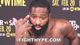 quotIMA FCK HIM UPquot  ADRIEN BRONER CHECKS REGIS PROGRAIS IMMDIATE REACTION AFTER BEATING SANTIAGO [upl. by Cardon]