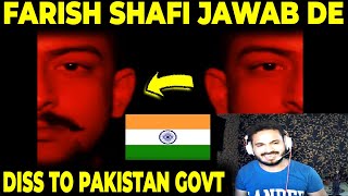 India 🇮🇳 Reaction On Faris Shafi JAWAB DE Diss to Pakistan Govt  GDX Reacts [upl. by Milton]