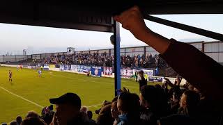 Coleraine fans vs Crusaders H 200118 2 [upl. by Inaliel]