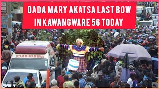 DADA MARY AKATSA IN KAWANGWARE TODAY  CHAOS ERUPT AS RESIDENTS DEMAND TO VIEW DADA MARY AKATSA [upl. by Yelssew]