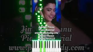 Jimikki Ponnu Piano Tutorial piano rashmikamandanna trending Varisu  Thalapathy Vijay [upl. by Eseuqcaj]