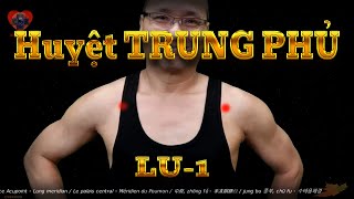 LU1  Huyệt Trung phủ  Kinh Thủ thái âm phế  ACUVI [upl. by Norag]