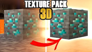 QUE BUEN TEXTURE PACK 3D  Minecraft 1181  capítulo 103 [upl. by Darnall653]