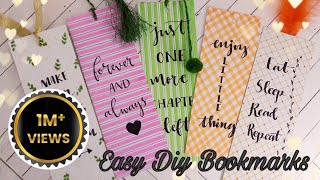 Easy DIY Bookmark IdeasEasy Paper craftCreativeFari [upl. by Martyn]