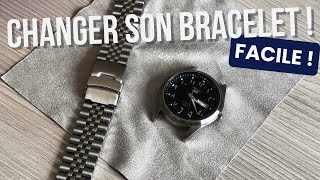 TUTO  Changer un Bracelet de Montre en 5min  Bracelet Jubilee [upl. by Evvie]