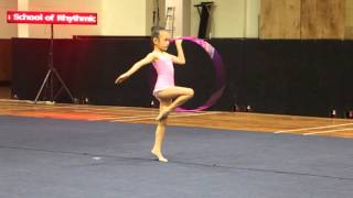 Rhythmic Gymnastic Grade 1 Hoop  by Yap Xiao En 叶晓恩 [upl. by Siulesoj486]