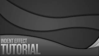 Photoshop Tutorial  Indent Effect [upl. by Adni]