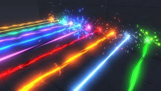 3D Lasers Pack  Demo for Asset Store [upl. by Eerazed834]