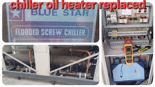 Problem in Chiller Heater Heater not working Heater in oil separator Hvacsupporttechie [upl. by Aidiruy]