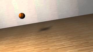 Basketball Bouncing Ball Animation [upl. by Yemaj]