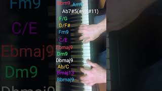 Chromatic Harmonization  19 112124 chromaticism pianochords musictheory jazzpiano chords [upl. by Gonyea]