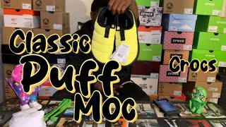 Classic Puff Moc x Crocs Review  on foot [upl. by Fennessy]