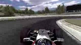 RFactor McLaren MP420 Barber Motorsports Park 59771 [upl. by Shelbi]