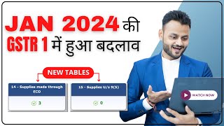 Important Update in GSTR 1 Filing from Jan 2024  Table 14 amp Table 15 of GSTR 1 [upl. by Ynnot]