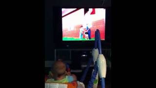 Jumperoo Jordan watching Baby Einstein [upl. by Pournaras]