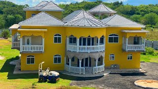 Newly Built Luxury 6 Bedroom 7 Bathroom House For Sale At Content Adelphi St James Jamaica [upl. by Maxie]