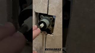 DIY Hot Water Shower Valve Mix Level Adjustment Made Easy [upl. by Nayr]