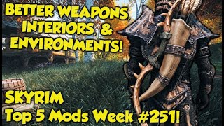 Skyrim Top 5 Mods of the Week 251 Xbox Mods [upl. by Fairman318]