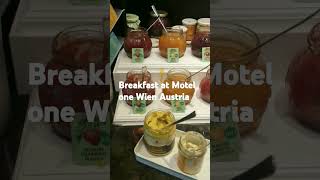 Breakfast at Motel One Wien Hauptbahnhof Austria [upl. by Nalloh]