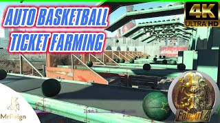 FALLOUT 4 PS5  EYES ON THE PRIZE  TICKET FARMING AUTO BASKETBALL SETUP 11K TICKETS 10 MINUTES [upl. by Autrey]