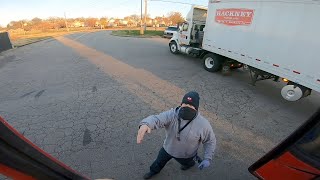 Veteran trucker gets MAD and teaches rookie a lesson [upl. by Lory]