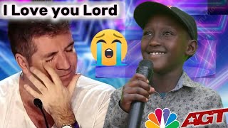 Audience and Simon Cry when Holly Sprit Leads The Singer Emotionally quot I Love you Lord quot at AGT 2024 [upl. by Nirtak941]