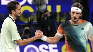 The Most Spicy Rivalry In Tennis Medvedev vs Tsitsipas Circus Show [upl. by Yuzik]