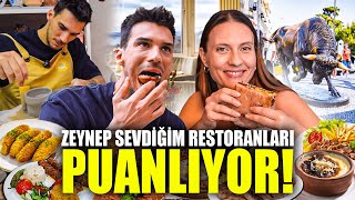 ZEYNEP SEVDİĞİM RESTORANLARI PUANLIYOR I SÜRPRİZ DURAK [upl. by Standley]