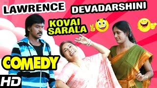 Raghava Lawrence  Kovai Sarala Comedy  Kanchana Scenes  Muni 2  Sriman  Devadarshini  Manobala [upl. by Crescen]