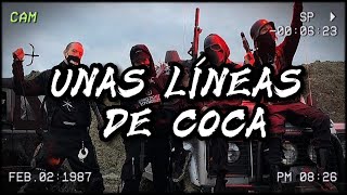 UNAS LINEAS DE COCA  LA SANTA GRIFA letralyrics mega track sesion [upl. by Godderd]