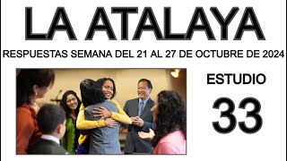 RESPUESTAS DE LA ATALAYA de esta semana [upl. by Karil]