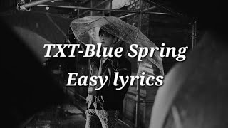 TXTBlue Spring Easy lyrics [upl. by Billmyre674]