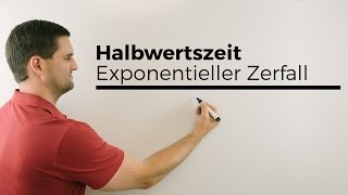 Halbwertszeit Exponentieller Zerfall  Mathe by Daniel Jung [upl. by Donahue]