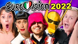 Adults React To Eurovision 2022 Top 10  React [upl. by Langan]