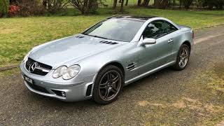 MERCEDESBENZ SL65 AMG  2005 Car Tour and Test Run [upl. by Fannie644]