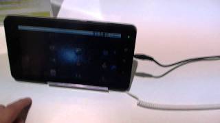 HannSpree SN70T1 7inch Android 23 Tablet Hands On at IFA 2011 [upl. by Beatty990]