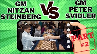 2 of my greatest games NSteinberg vs Peter Svidler PART 2 [upl. by Ennayhc]