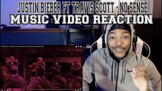 Justin Bieber ft Travi Scott  No Sense PURPOSE The Movement Official Video  Reaction [upl. by Namlak110]