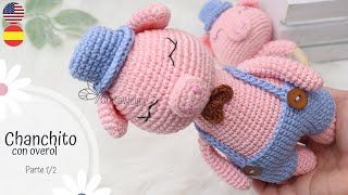 Cerdito Chanchito Amigurumi Tutorial paso a paso Sub 🇺🇸🇪🇸 GretaWings [upl. by Engen]