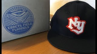 A Vintage Cap Experience  Ebbets Field Flannels Review [upl. by Ayikur]