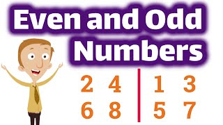 Even and Odd Numbers for Kids [upl. by Wilhelmine501]