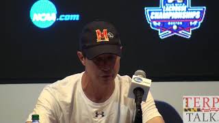 Maryland Lacrosse Duke v Terps Lax 2018 NCAA Final Four press conference [upl. by Pearson]