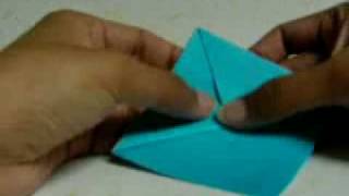 How to make an Origami Fish Goldfish [upl. by Ahtanoj271]