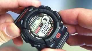 Casio G Shock Gulfman Tide Watch G91001E [upl. by Noskcire]