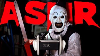 ASMR with Art the Clown  Terrifier ASMR [upl. by Salomi]