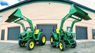 SAME HORESPOWER BUT DIFFERENT JOHN DEERE 2038R VS 3038E [upl. by Niawat]