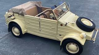 2001 Kubelwagen VW Driving [upl. by Ermeena122]