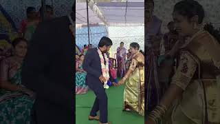 maa Chelli amp maa maridhi dance 💖💖🔥🔥 very cute shorts dj folks songs folksongs djfolk [upl. by Aicil]